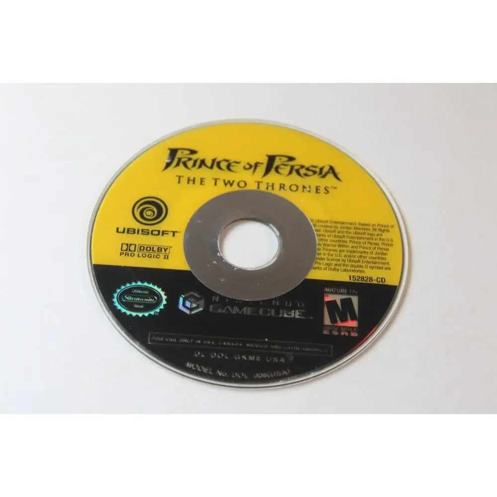 Prince of Persia: The Two Thrones (Nintendo GameCube, 2005) Game Only, Tested